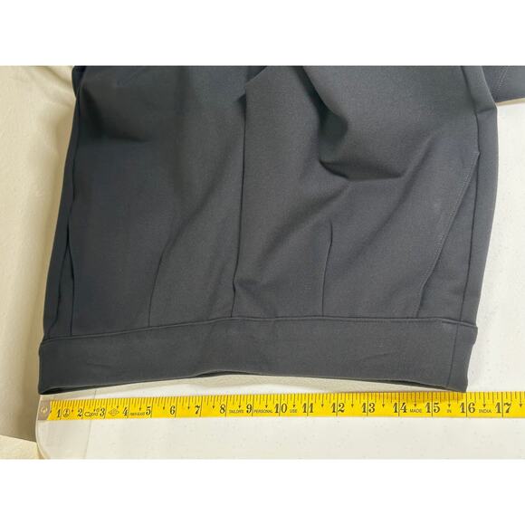 Soft Surroundings Pants Women Medium Black Ponte Bootcut Stretch Work Minimalist - Picture 5 of 7